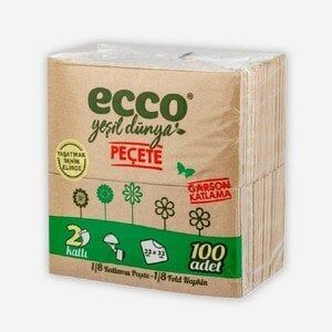 ECCO YEŞİL DÜNYA GARSON KATLAMA PEÇETE 33*33