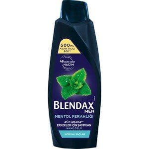 BLENDAX MEN ŞAMPUAN 500 ML MENTHOL FERAHLIĞI