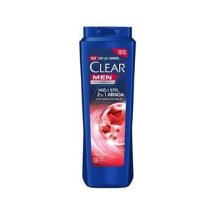 CLEAR 350 ML MEN HIZLI SİTİL 2İN1