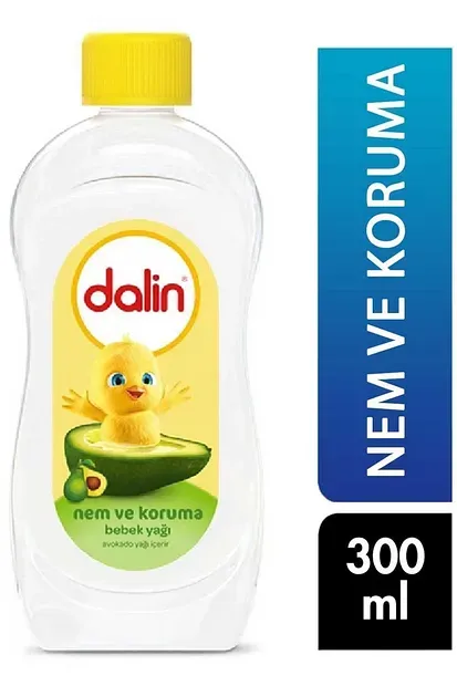 DALİN BEBEK YAĞI 300 ML AVAKADO (YEŞİL)