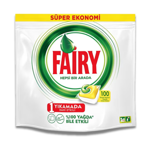 FAİRY HEPSİ 1 ARADA 100 LÜ BULAŞIK TABLETİ