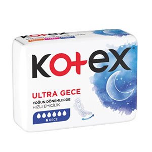KOTEX ULTRA TEKLİ GECE 6LI