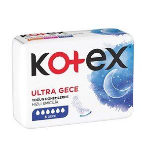 KOTEX ULTRA TEKLİ GECE 6LI