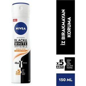 NİVEA WOMEN DEODORANT BLACK&WHİTE  GÜÇLÜ ETKİ