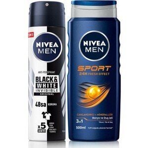 NİVEA DEODORANT+DUŞ JELİ MEN FRESH ACTİVE