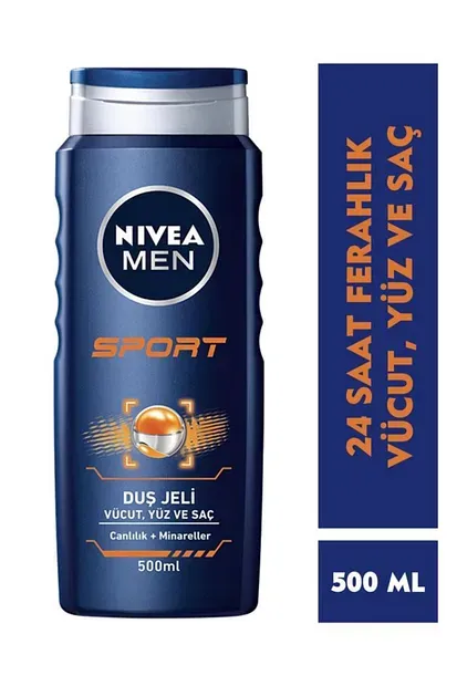 NİVEA DUŞ JELİ 500 ML SPORTS