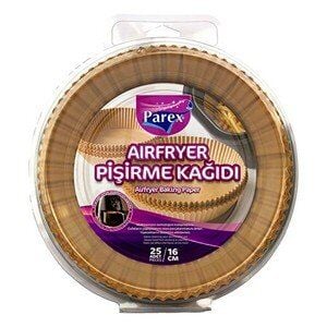 PAREX AIRFRYER PİŞİRME KAĞIDI 25 Lİ