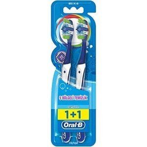ORAL B COMPLETE 5 BÖLGELİ TEMİZLİK FİŞ FIRÇASI 1+1