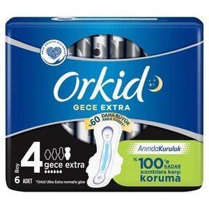 ORKİD TEKLİ ULTA EXTRA GECE 6 LI