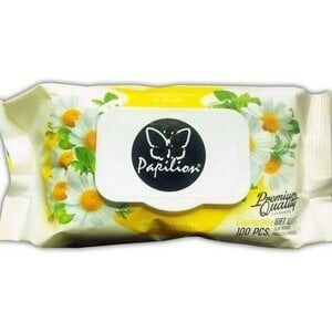 PAPİLİON ISLAK HAVLU 100 LÜ PAPATYA