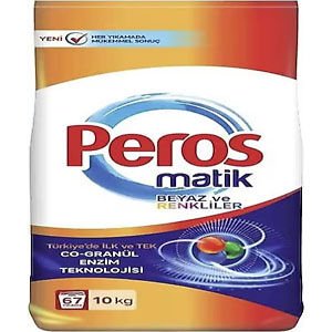 PEROS MATİK 10 KG RENKLİ BEYAZ