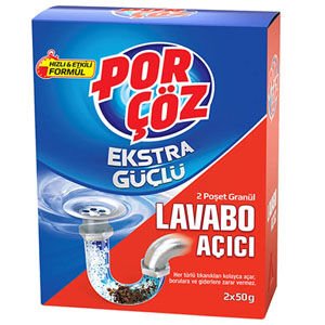 PORÇÖZ LAVABO AÇICI 2*50GR