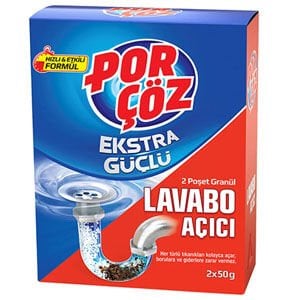 PORÇÖZ LAVABO AÇICI 2*50GR