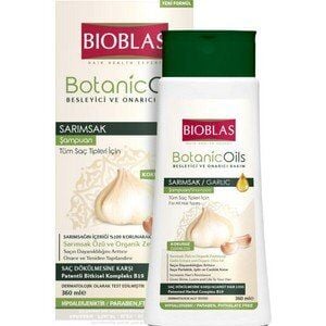 BİOBLAS BİTKİSEL ŞAMPUAN 360 ML SARIMSAKLI
