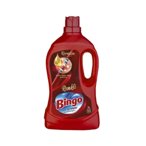 BİNGO SIVI DETERJAN 3 LT RENKLİ KERATİN