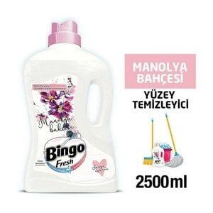 BİNGO FRESH YÜZEY TEMİZLEYİCİ 2,5 LT MANOLYA BAHÇESİ