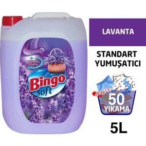 BİNGO SOFT YUMUŞATICI 5 LT LAVANTA RÜZGARI YENİ
