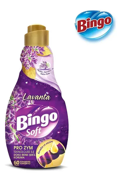 BİNGO SOFT KONSANTRE YUMUŞATICI 1440 ML LAVANTA