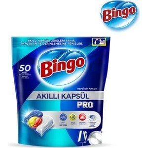 BİNGO AKILLI BULAŞIK KAPSÜLÜ PRO 50 LI
