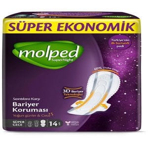 MOLPED SUPER NİGHT SÜPER GECE 14LÜ