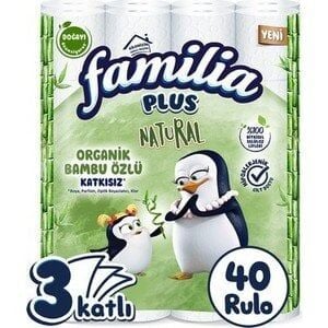 FAMİLİA NATURAL TUVALET KAĞIDI 40LI