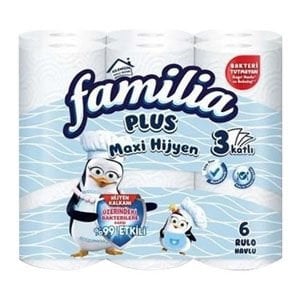 FAMİLİA PLUS MAXİ HİJYEN HAVLU 6LI