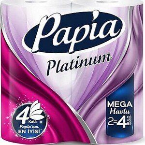 PAPİA PLATİNUM HAVLU 2Lİ