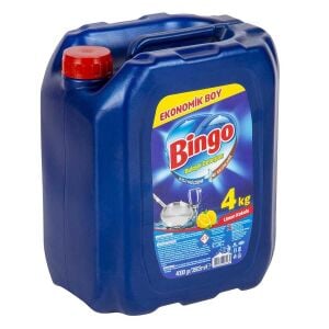 BİNGO BULAŞIK DETERJANI  4 KG YENİ