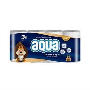 AQUA TUVALET KAĞIDI 16 LI