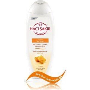 HACI ŞAKİR ŞAMPUAN 500 ML BALLI-İNCETELLİ SAÇ