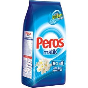 PERCO MATİK 9 KG RENKLİ BEYAZ