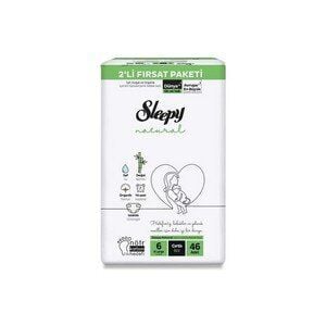 SLEEPY NATUREL BEBEK BEZİ MAXİ FIRSAT NO:6 (46LI)
