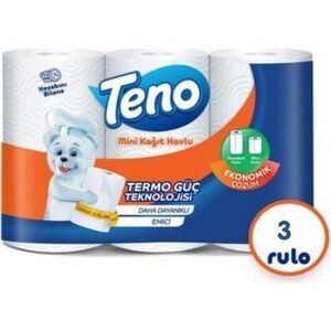 TENO MİNİ KAĞIT HAVLU 3LÜ