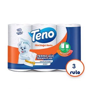 TENO MİNİ KAĞIT HAVLU 3LÜ