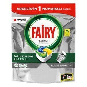 FAİRY PLATİNUM BULAŞIK TABLETİ 75 Lİ