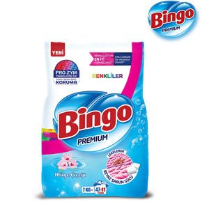 BİNGO MATİK KNSN 7 KG PREMİUM RENKLİ