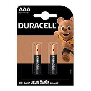 DURACELL KALEM PİL 1,5V AAA 2 Lİ