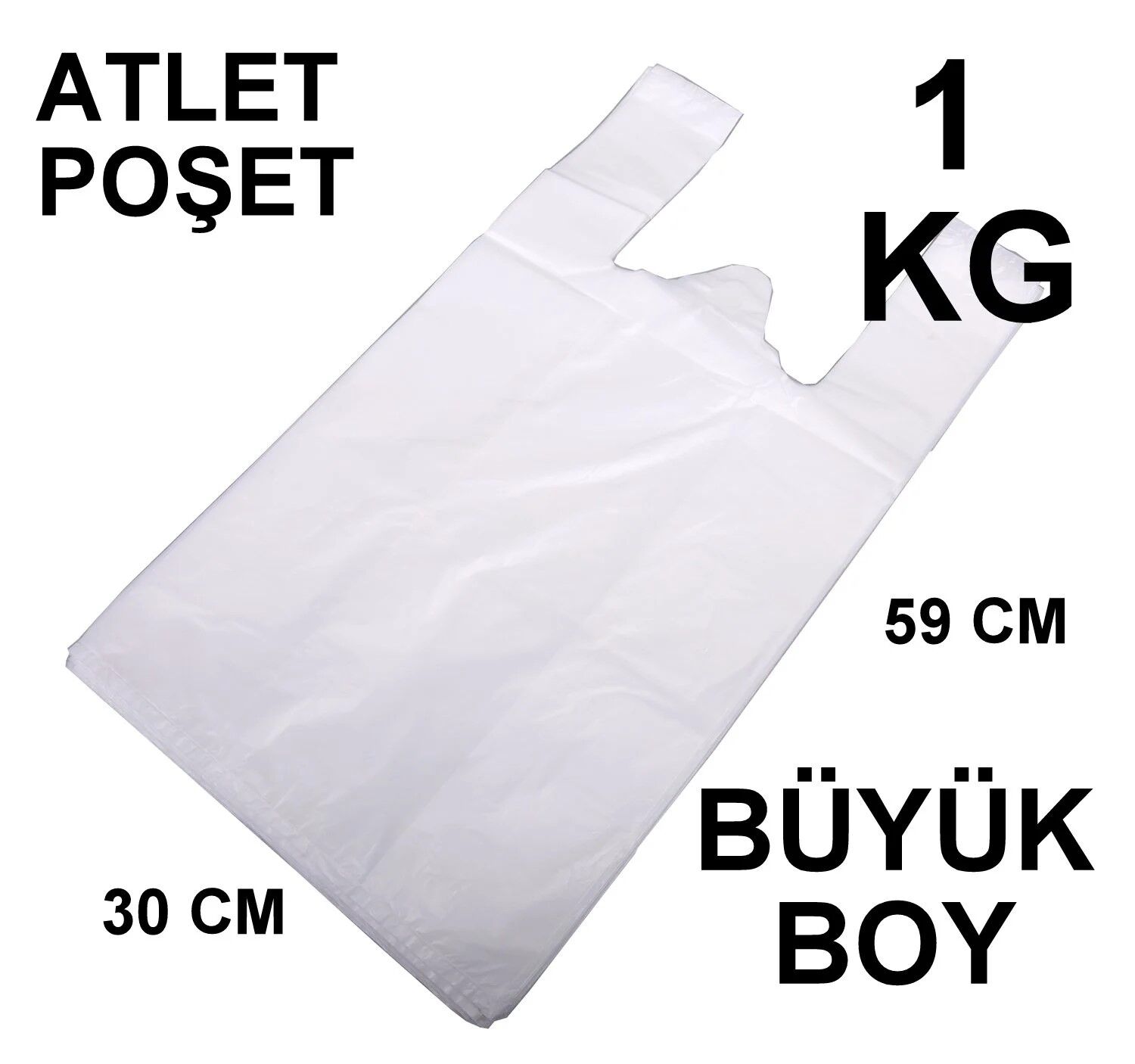 HIŞIR POŞET BEYAZ BÜYÜK 1 KG