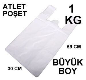 HIŞIR POŞET BEYAZ BÜYÜK 1 KG
