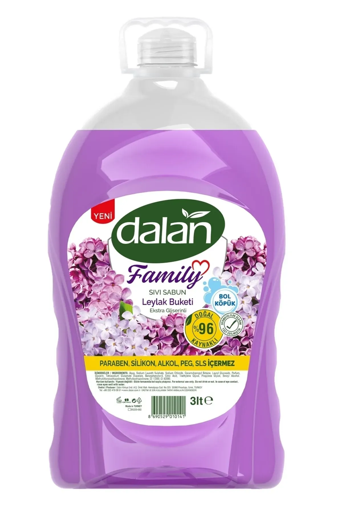 DALAN SIVI SABUN 3LT LEYLAK