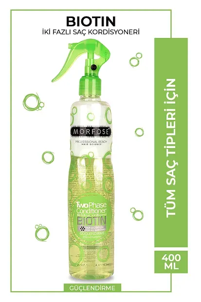 MORFOSE FÖN SUYU 400 ML YEŞİL