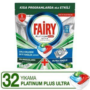 FAİRY PLATİNUM PLUS 32 Lİ BULAŞIK TABLETİ