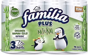 FAMİLİA NATURAL TUVALET KAĞIDI 16 LI