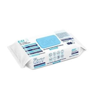 OXY YÜZEY TEMİZLEME MENDİLİ BEYAZ SABUN KOKULU 100 LÜ