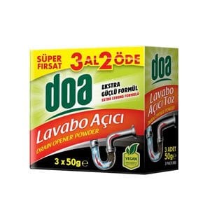 DOA LAVABO AÇICI TOZ 3 AL 2 ÖDE