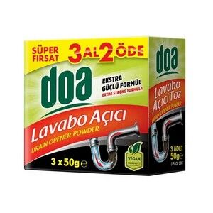 DOA LAVABO AÇICI TOZ 3 AL 2 ÖDE