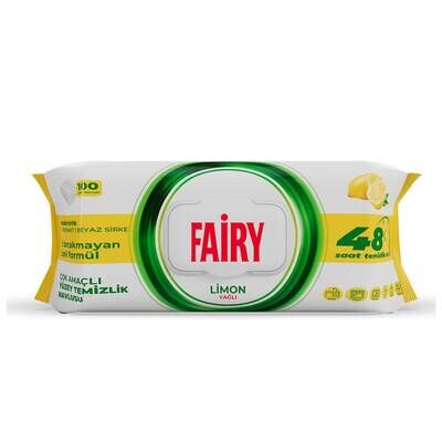 FAİRY YÜZEY TEMİZLİK HAVLUSU 100 LÜ LİMON