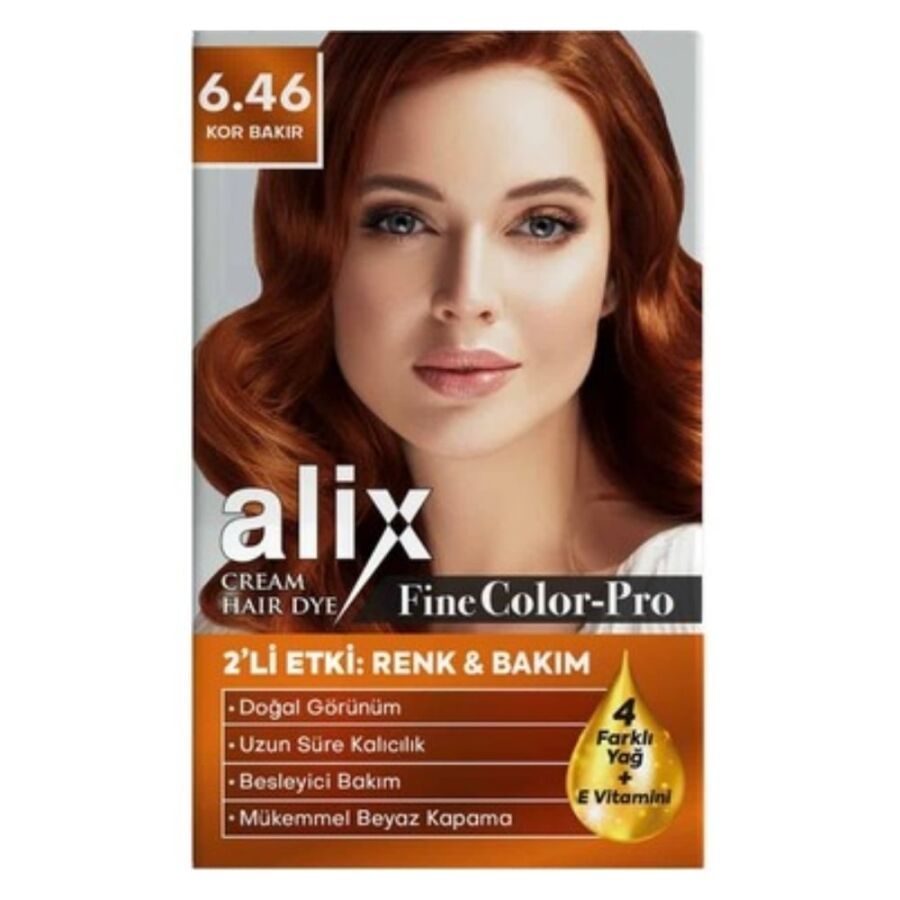 ALİX SAÇ BOYASI 6.46 KOR BAKIR