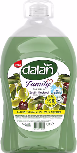 DALAN SIVI SABUN 3 LT ZEYTİN