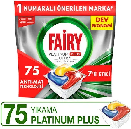 FAİRY PLATİNUM PLUS 75 Lİ BULAŞIK TABLETİ